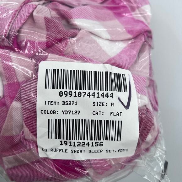 J.Crew Long-sleeve ruffle flannel pajama set - Picture 2 of 4